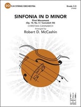 Sinfonia in D Minor Orchestra sheet music cover